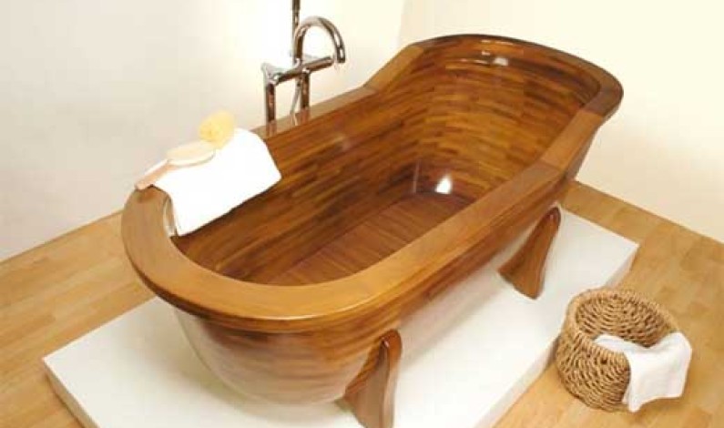 Unique Wooden Bathtubs Design