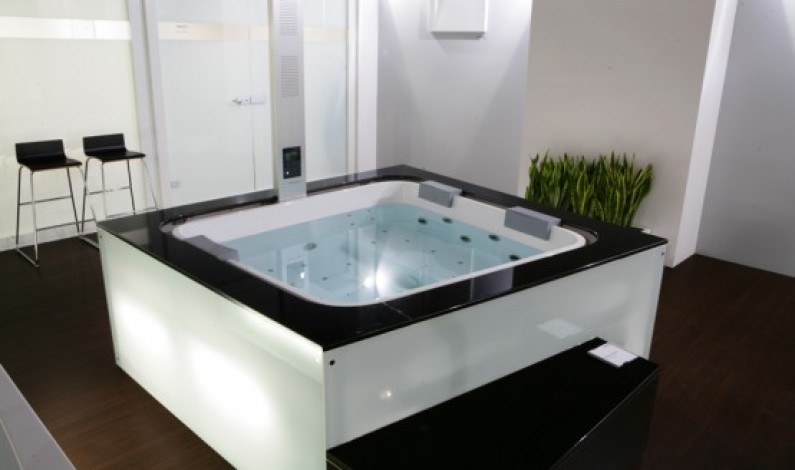 Relaxing ultra modern bath SPA tubs