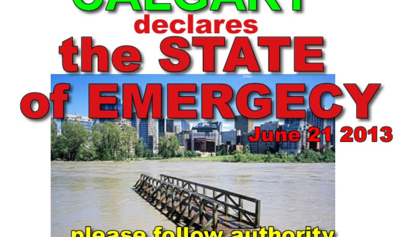 CALGARY declares STATE of EMERGENCY